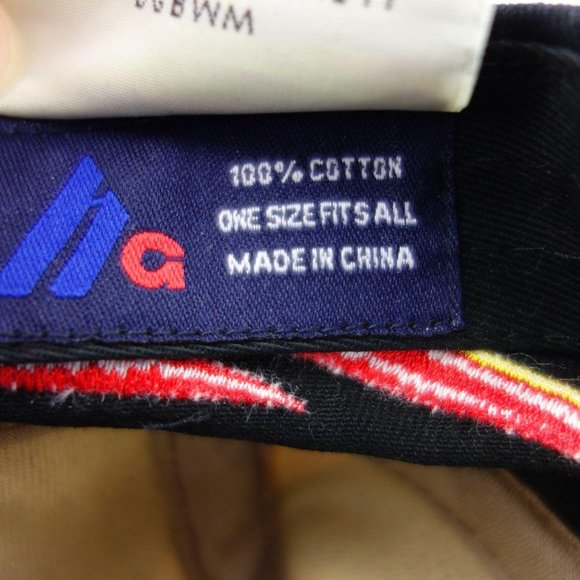 Boggy Creek TNi Embroidered Flames Strapback Camo Baseball Cap Hat - Picture 7 of 9